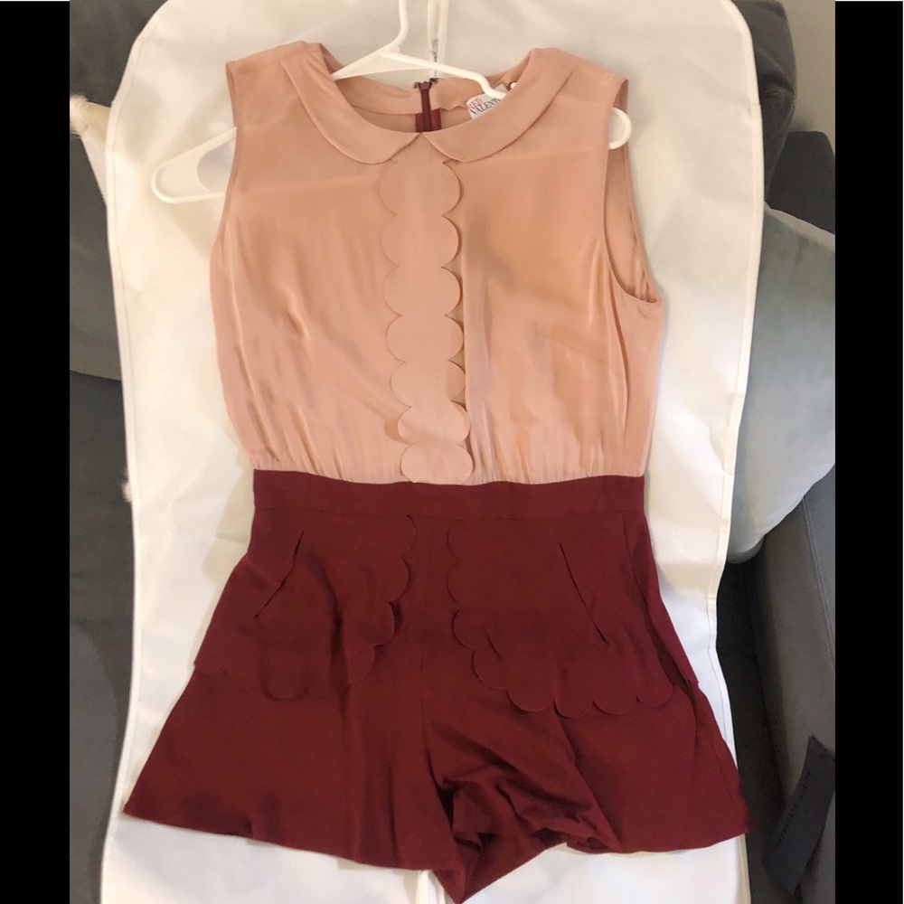 Red Valentino romper silk size S